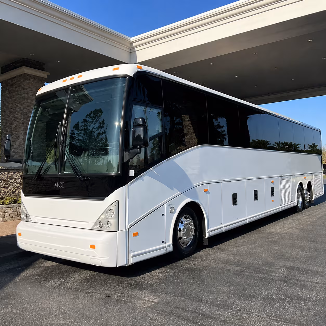bus rental options for lawrence trips