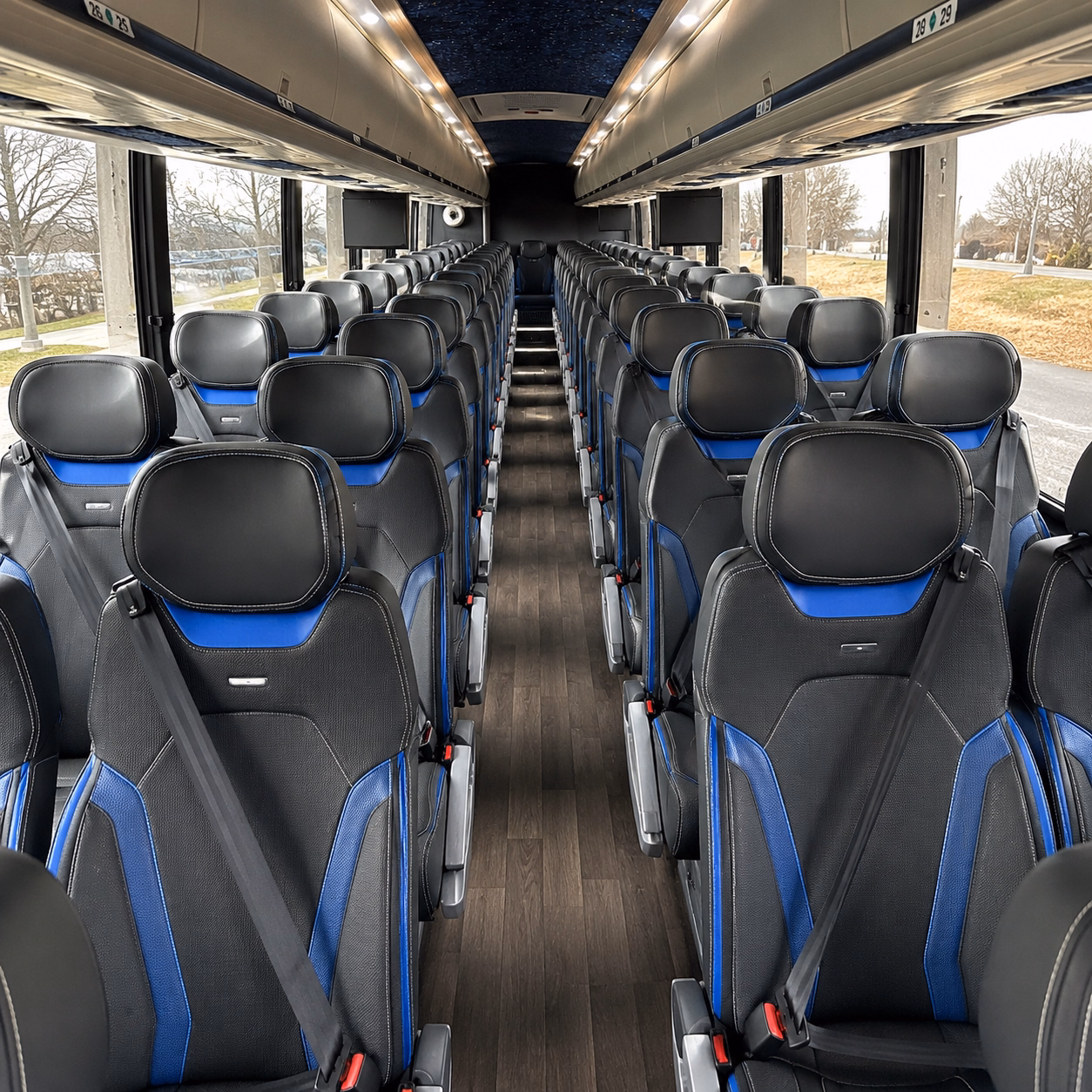 how your starting location and deadhead miles affect bus rental rates in lawrence