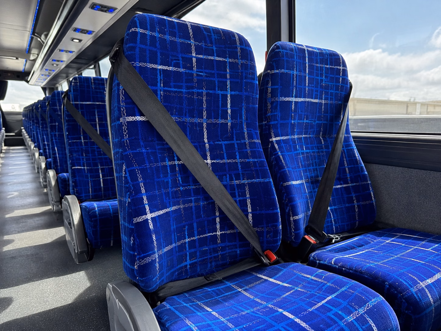 lawrence corporate event transportation onboard seating