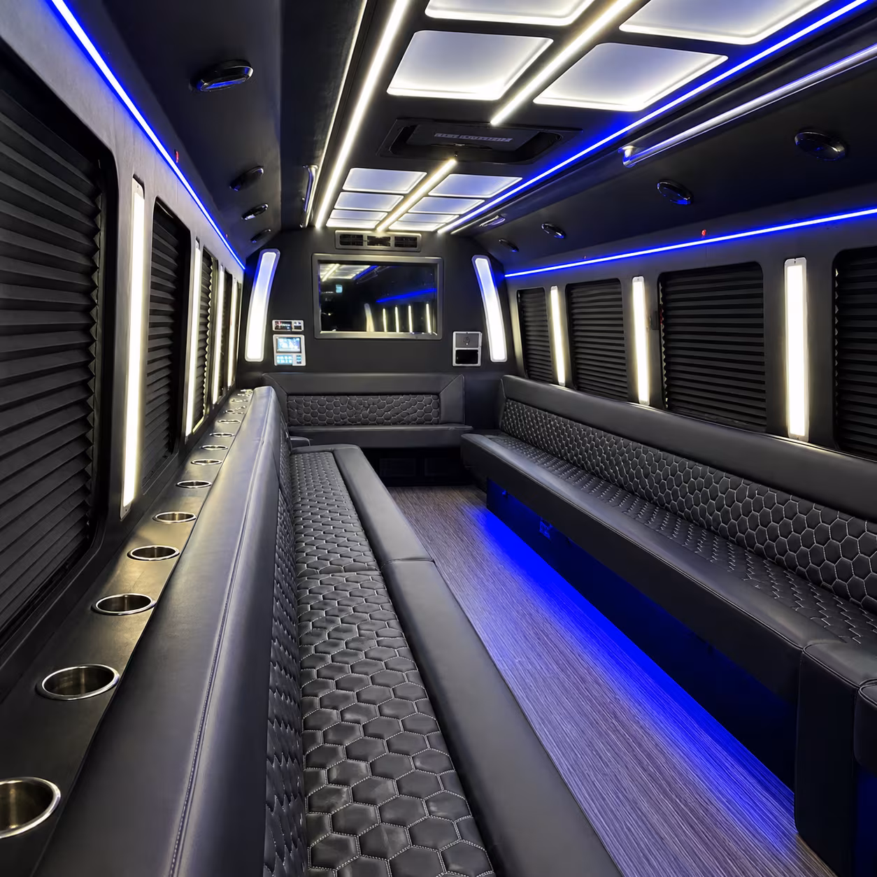 lawrence party bus rentals inside