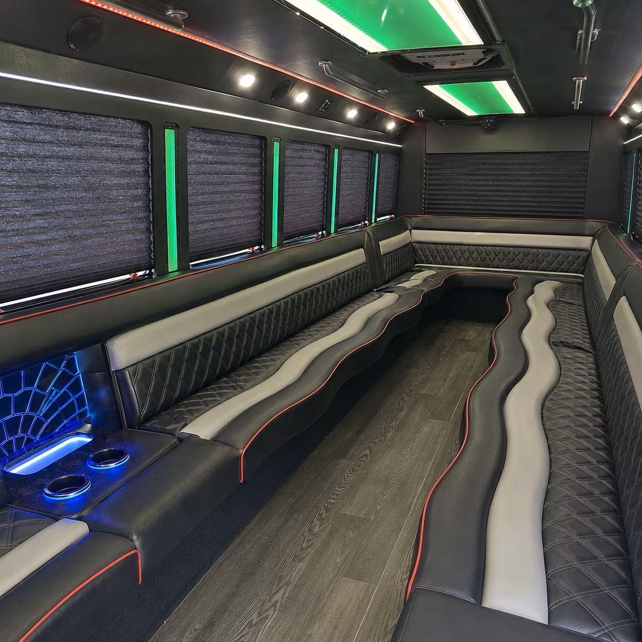 lawrence prom party bus rental