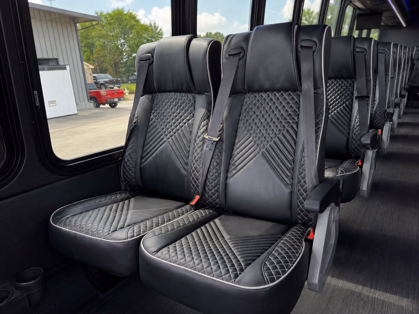 lawrence sporting event transportation onboard seating