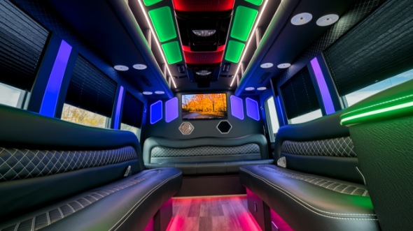 party bus rental interior haverhill